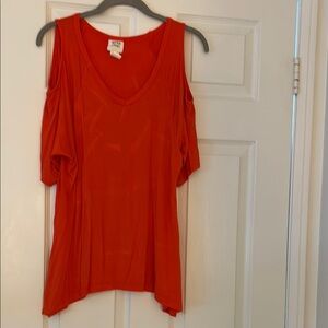 Cold shoulder blouse